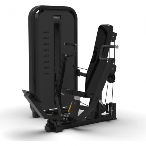 Жим от груди BRONZE GYM MIGHT 08 грузоблочный силовой тренажер профессиональный со стеком 90кг