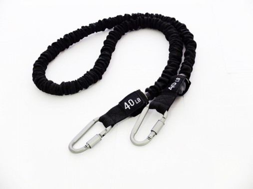 Набор эспандеров трубчатых в защитных чехлах (5 шт.) и аксессуаров в сумке Набор эспандеров трубчатых в защитных чехлах (5 шт.) и аксессуаров в сумке