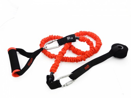 Набор эспандеров трубчатых в защитных чехлах (5 шт.) и аксессуаров в сумке Набор эспандеров трубчатых в защитных чехлах (5 шт.) и аксессуаров в сумке