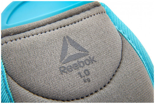 Утяжелители на лодыжки 1kg, бирюзовые (пара), Арт. RAWT-11074BL