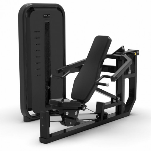 Жим от груди/плеч BRONZE GYM MIGHT 56 грузоблочный силовой тренажер профессиональный со стеком 90 кг