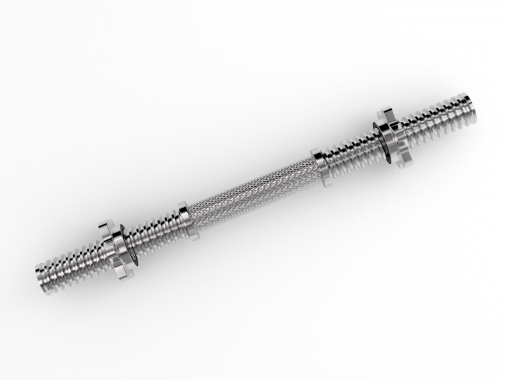 Гриф гантельный UNIX Fit 41 см / 25 мм Chrome BU410CE