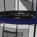 Батут UNIX line SUPREME GAME 10 ft + Basketball синий