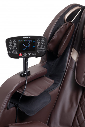 Массажное кресло VictoryFit VF-M76 Brown (цвет обивки: коричневый)