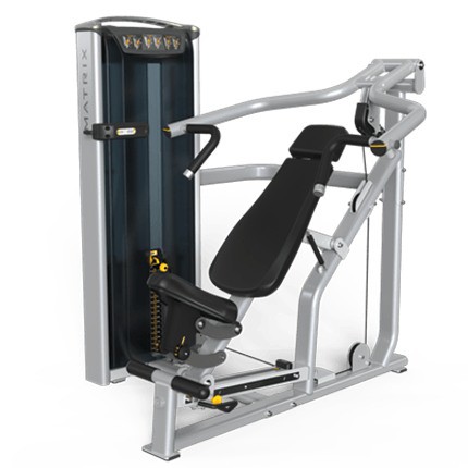 Жим от груди / от плеч Matrix Versa Plus VS-S131P грузоблочный тренажер, вес стека 104 кг.