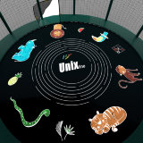 Батут UNIX line SUPREME GAME 12 ft + Basketball