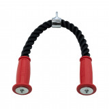 Гибкая тяга (канат) для трицепса двойная REBEL с резиновыми наконечниками