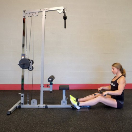 Тренажер для спины верxняя / нижняя тяга Body-Solid GLM83