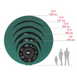 Батут UNIX line SUPREME GAME 16 ft (green) + Basketball