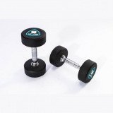 Гантели в уретане LIVEPRO Studio Dumbbells 10 кг, черный/синий