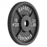 Диск 51 мм. чугунный окрашенный VictoryFit VF-SC511500 (15 кг)