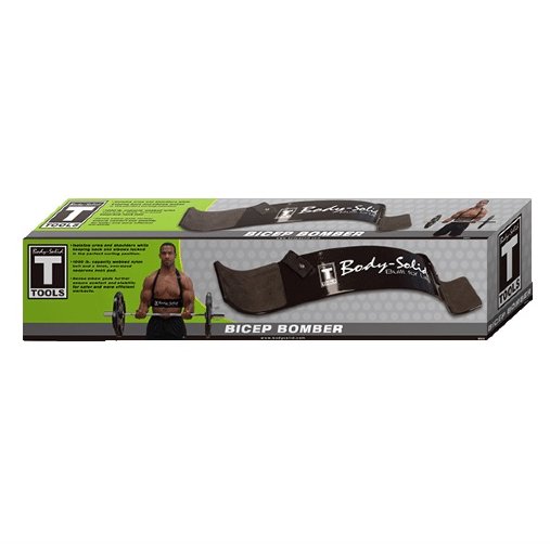 Упор для локтей на нейлоновом ремне с неопреновой подкладкой Bicep Bomber Body-Solid BB23 в коробке