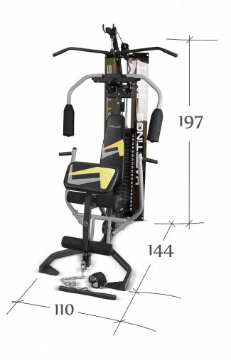 Мультистанция Hasttings HastPower 300 с весом стека 100 кг Мультистанция Hasttings HastPower 300 с весом стека 100 кг