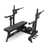 BRONZE GYM AL-321 Скамья для жима пауэрлифтерская с механизмом подъёма штанги BRONZE GYM AL-321 Скамья для жима пауэрлифтерская с механизмом подъёма штанги