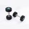 Гантели в уретане LIVEPRO Studio Dumbbells 6 кг, черный/синий