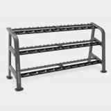 BRONZE GYM BR-1027 Стойка для гантелей (15 пар)