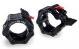 Замок олимпийский со стопорным фиксатором (пара) Body-Solid Lock-Jaw PRO (черный)