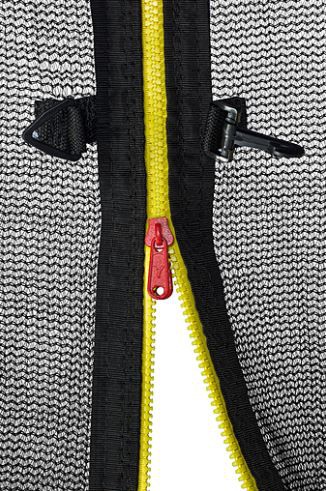 Батут Hasttings Air Game Basketball 10FT (3,05 м) с баскетбольным кольцом + внутренней сеткой и двухсторонним защитным матом (зеленый/синий)