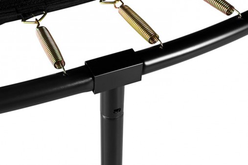 Батут Hasttings Air Game Basketball 12FT (3,66 м) с баскетбольным кольцом + внутренней сеткой и двухсторонним защитным матом (зеленый/синий)