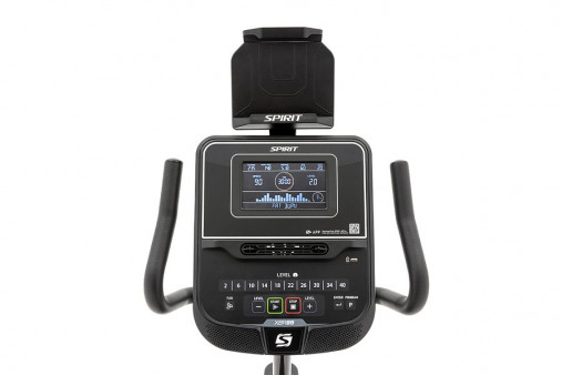 Велотренажер горизонтальный Spirit XBR95 Black (2024) с генератором