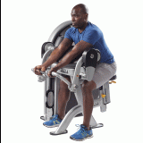 Бицепс сидя HOIST CL-3102 серебристый/черный