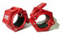 Замки олимпийские пластиковые красные (пара) OFT JKK02