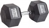 Гантель 42,5 кг гексагональная VictoryFit VF-H425 обрезиненная