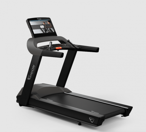 Беговая дорожка VISION T600E с консолью 22-дюйма, сенсорным экраном и поддержкой Virtual Active (виртуального ландшафта) Беговая дорожка VISION T600E с консолью 22-дюйма, сенсорным экраном и поддержкой Virtual Active (виртуального ландшафта)