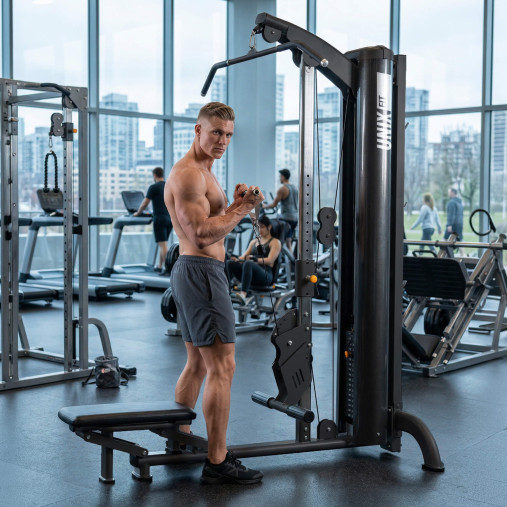 Тяга универсальная вертикальная/горизонтальная UNIX Fit 100 PRO (UC-9901) Тяга универсальная вертикальная/горизонтальная UNIX Fit 100 PRO (UC-9901)