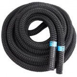 Тренировочный канат AEROBIS Battle Rope V2 длина 10 м, диаметр 30 мм, вес 5,3 кг, черный