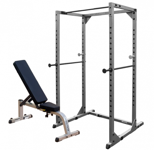 Классическая рама для приседов Body-Solid GPR78 с верхней тягой GLA78 в комплекте Классическая рама для приседов Body-Solid GPR78 с верхней тягой GLA78 в комплекте