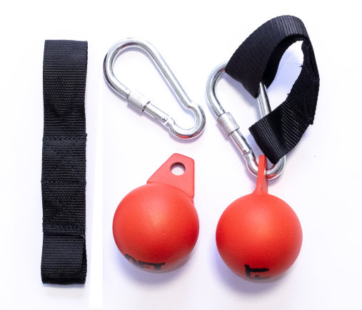 Шары для подтягиваний OFT, рукоятки в виде ядра универсальные (пара)