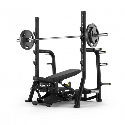 Трехпозиционная олимпийская скамья Matrix Magnum C-895