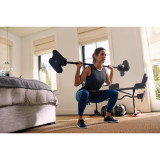 Набор регулируемый штанга+гантель HYFIT 40 кг (5-40 кг)