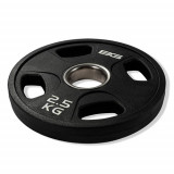 Диск олимпийский черный 2,5 кг BRONZE GYM полиуретан Диск олимпийский черный 2,5 кг BRONZE GYM полиуретан