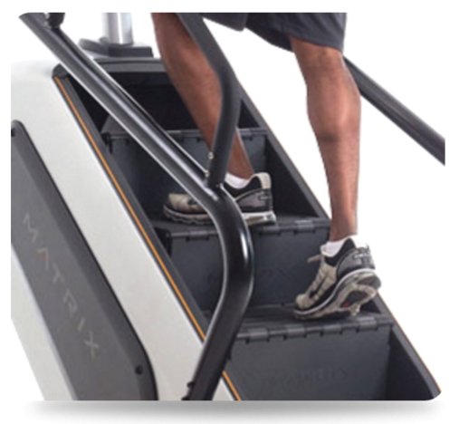 Общая площадь рабочей зоны подходит для пользователя любого роста, высота ступени 203 мм. и глубина 254 мм. является наиболее удобной