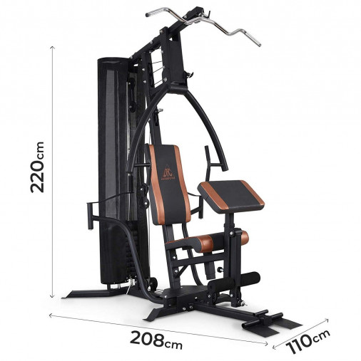 Силовой комплекс DFC D5125 мультистанция со стеком 81.5 кг