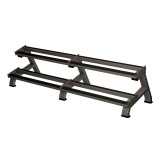 Стойка для для 20 пар гексогональных гантелей двухрядная OFT Стойка для для 20 пар гексогональных гантелей двухрядная OFT