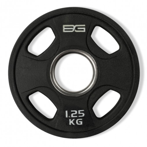 Набор олимпийских дисков 51 мм BRONZE GYM 1,25-25 кг (157,5 кг) профессиональные с хватами, полиуретановое покрытие