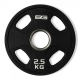 Набор олимпийских дисков 51 мм BRONZE GYM 1,25-25 кг (157,5 кг) с хватами