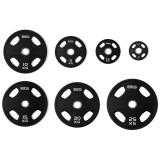 Набор олимпийских дисков 51 мм BRONZE GYM 1,25-25 кг (157,5 кг) с хватами Набор олимпийских дисков 51 мм BRONZE GYM 1,25-25 кг (157,5 кг) с хватами