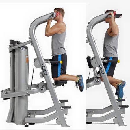 Гравитрон - подтягивание / отжимание с противовесом Hoist HD-3700