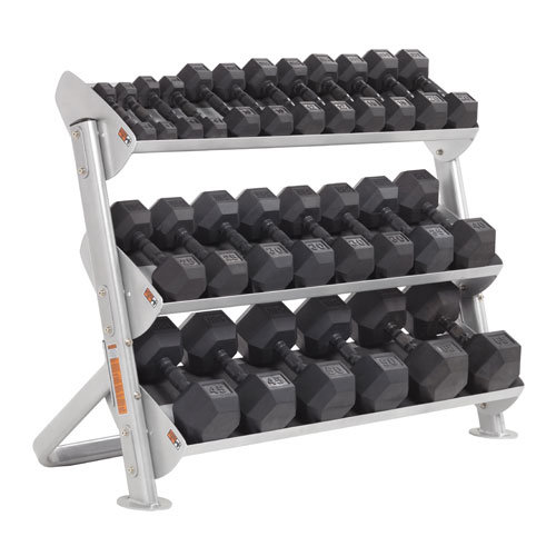 Горизонтальная подставка под гантели HOIST HF-5461-60 с 2 полками (ширина 170см) Горизонтальная подставка под гантели HOIST HF-5461-60 с 2 полками (ширина 170см)