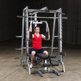 Body Solid GS348QP4 Многофункциональный тренажер Машина Смита (без встроенного стека 90кг)