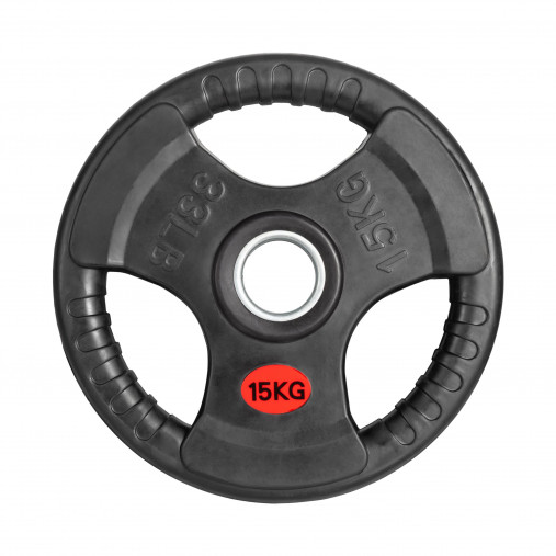 Диск олимпийский 51 мм. обрезиненный 15 кг. VictoryFit Диск олимпийский 51 мм. обрезиненный 15 кг. VictoryFit