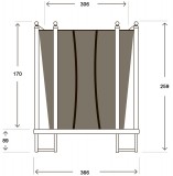 Батут Hasttings Classic Green 12 FT (3,66 м)