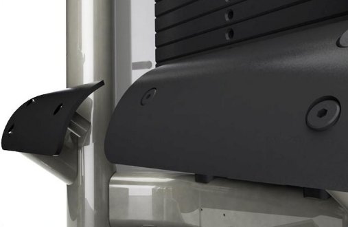 Защита весового стека акриловым щитом