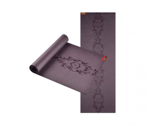 Коврик для йоги HUGGER MUGGER Gallery Collection фиолетовый ориентальный