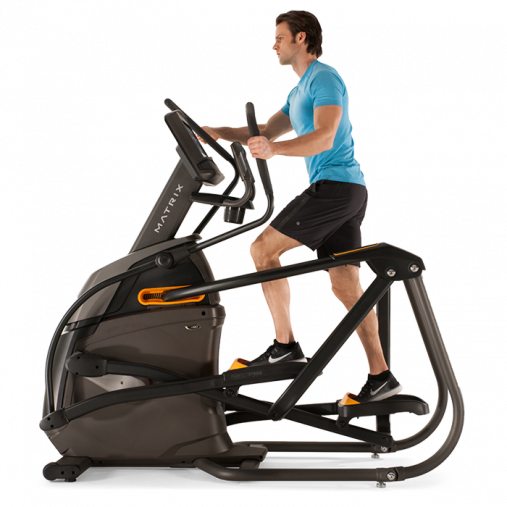 Эллиптический эргометр домашний Matrix A50 XER-V2 с сенсорным 10" тачскрин дисплеем