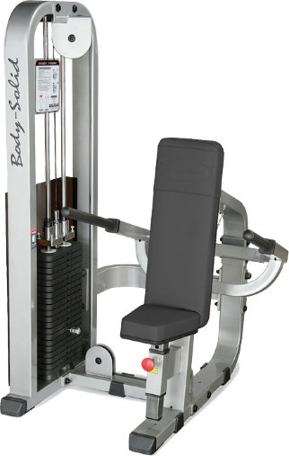 Body Solid STM1000G - профессиональный тренажер - трицепс машина отжимания на брусья , относящаяся к серии ProClub Line